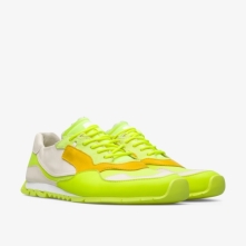 Camper Neon Yellow / Yellow / Cream Sneakers Mens - Nothing Online Ireland | GLCTJ7235